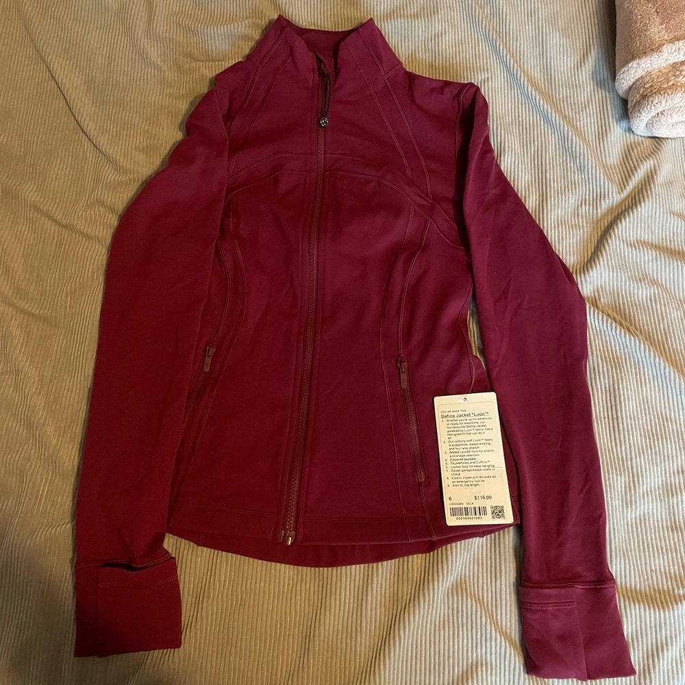 Lululemon Women's Define Jacket - Plum Color